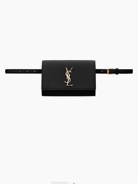 Saint Laurent-Kate Belt Bag In Grain De Poudre-Embossed Leather